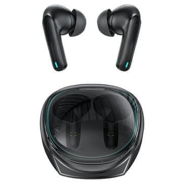 USAMS USAMS XJ13 TWS brezžične slušalke, Bluetooth 5.3, gaming, črne