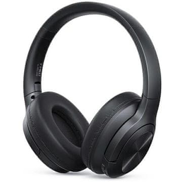 slomart USAMS US-YH Series Bluetooth 5.3 naglavne slušalke, črne