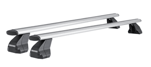 Menabo OMEGA Plus Silver L strešni prtljažnik komplet noge + prečke