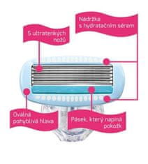 Wilkinson Sword Nadomestne glave Wilkinson HYDRO Silk za ženske 3 kosi