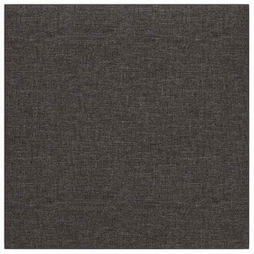 Vidaxl Stenska glavna postelja 12 szt. Temno siva 30 x 30 cm blago