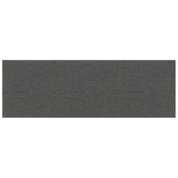 Vidaxl Stenska glavna postelja 12 szt. Temno siva 90 x 30 cm blago