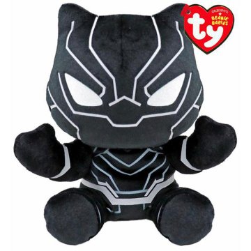 TY - Mehak Črni panter Marvel, 15 cm