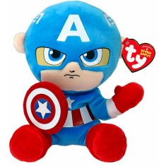 TY - Mehki CAPTAIN AMERICA Marvel, 15 cm