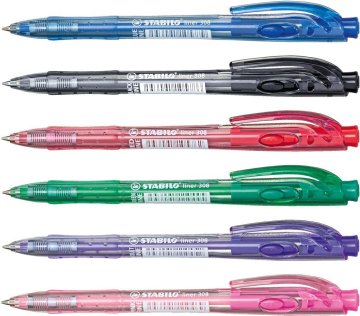 Stabilo KEM.SVINČ. LINER 308 "F"- RDEČ