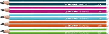 Stabilo STABILOtrio-thick grafitni 399/04HB sv.z Trikotno, debelejša oblika