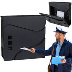 GARDEN LINE ANTHRACITE poštni nabiralnik + 2 KLJUČA, odporen proti UV žarkom