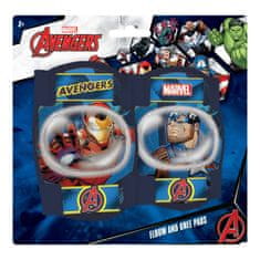 MARVEL COMICS MARVEL Avengers Kolenske in komolčne ščitnike za otroke za kolesa, skuterje in rolerje