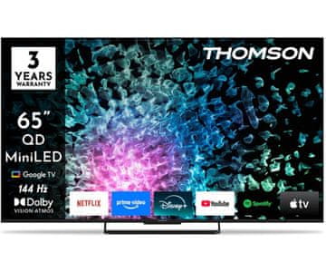 Thomson 65MG7C15 4K UHD MiniLED televizor, GoogleTV, 144Hz, Dolby