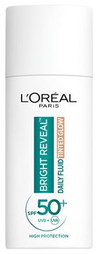 Svetleči obarvani fluid SPF 50+ Bright Reveal (dnevni fluid) 50 ml