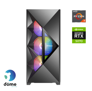 Anni Gamer Extreme namizni računalnik, R7-5800X, 32B, SSD2TB, RTX5070, FreeDOS
