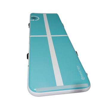 Master Napihljiva podloga Master Airtrack 300 x 100 x 10 cm - modrozelena - bela