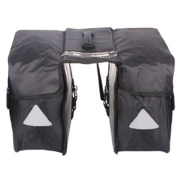 B-SOUL Dvojna dvojna nosilna torba črna različica 39042