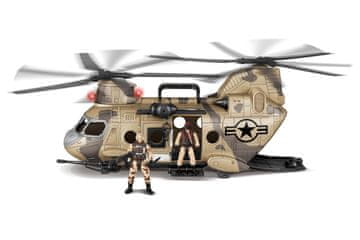 Helikopter s figurami in učinki 50 cm
