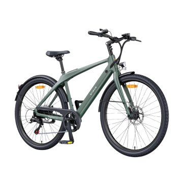 Engwe MapFour N1 AIR Električno kolo - Vojaško zelena / Visoki vstop / Hidravlične disk zavore -25% subvencija