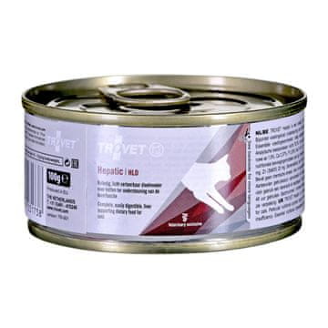 slomart TROVET Hepatic HLD s piščancem - mokra hrana za mačke, 100 g