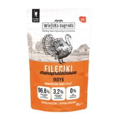 Wiejska Zagroda WIEJSKA ZAGRODA Monoprotein puranina - mokra hrana za mačke 85 g