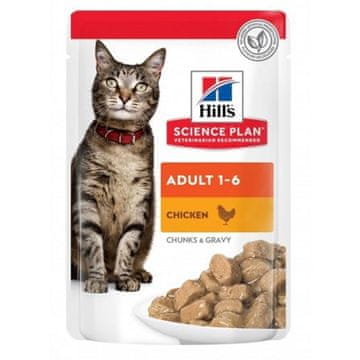 Hill's HILL'S Science Plan Adult piščanec – mokra hrana za mačke – 85g