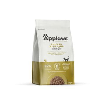 Applaws APPLAWS Suha hrana za odrasle mačke, piščanec z jagnjetino, 7,5kg