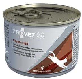 Trovet TROVET Jetra HLD s piščancem - mokra hrana za mačke - 200g