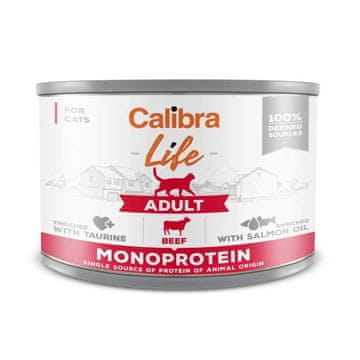 Calibra CALIBRA Cat Life Adult govedina - mokra hrana za mačke - 200g