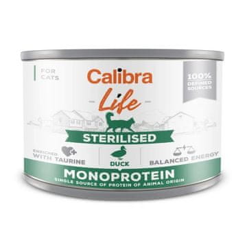 Calibra CALIBRA Mokra hrana za mačke Sterilised Raca, 200g