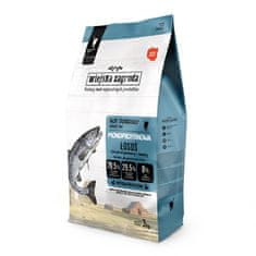 Wiejska Zagroda WIEJSKA ZAGRODA Monoprotein Losos - suha hrana za mačke 3kg