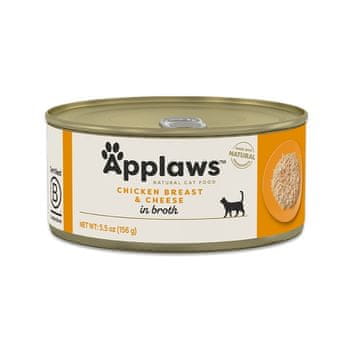 Applaws APPLAWS Piščančje prsi s sirom v omaki - mokra hrana za mačke - 156g