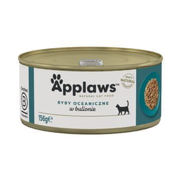 Applaws APPLAWS mokra hrana za mačke z ocean fish v brozgi - 156g