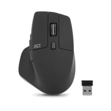 ACT AC5146 ergonomska brezžična Bluetooth miška Silent Click, ECO Friendly, multi-connect, 2400DPI