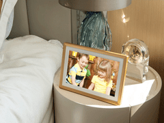 Arzopa D10, Digitalni foto okvir 10.1" (26 cm), 32GB, WiFi, zlat