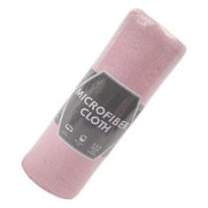 HOME & MARKER® Premium mikrovlaknena čistilna krpa, večkrat uporabna, pralna, 25x25 cm | WIPLY Roza