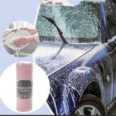 HOME & MARKER® Premium mikrovlaknena čistilna krpa, večkrat uporabna, pralna, 25x25 cm | WIPLY Roza