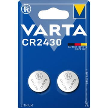 Varta CR2430 3V litijeva gumbasta baterija 2 paketa
