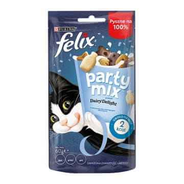Felix Felix Party Mix Dairy Delight - Poslastica za mačke - 60g