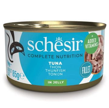 Schesir SCHESIR v soku - mokra hrana za mačke - Tuna, 85 g