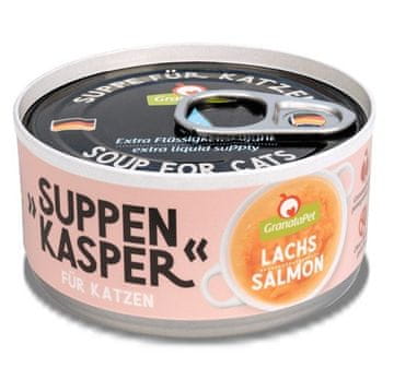 GranataPet GRANATAPET Suppenkasper losos, tekoča poslastica za mačke, 70g