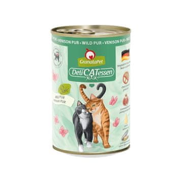 slomart GRANATAPET DeliCATessen Divjačina - mokra hrana za mačke - 400 g