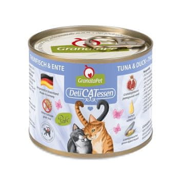 GranataPet GRANATAPET DeliCATessen Tuna & Duck - mokra hrana za mačke 200g