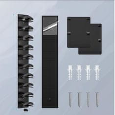 HOME & MARKER® Stenski organizator za kape, prostorsko varčen, enoslojni prikaz | CAPGRAM