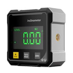 Vixson Magnetni digitalni merilnik kotov 360° z laserskim vodnikom, natančnost ±0,2° | DIGIVAGA
