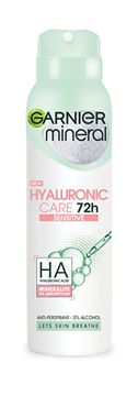 Garnier Antiperspirant v pršilu Mineral Hyaluronic Ultra Care (Antiperspirant) 150 ml