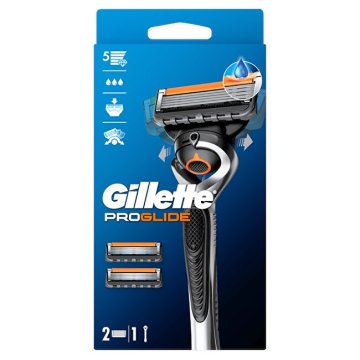 Gillette Brivnik ProGlide Flexball + nadomestni glavi 2 kosa