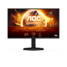AOC 25G4SXU monitor, FullHD, 62,2 cm (24,5), 310Hz (25G4SXU)