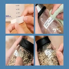 ZENWIRE Samolepilne Termične Etikete, 3-Pak, 230 Kosov, 15X30 Mm Zvitki Za Mini Tiskalnik Zenwire Tp-110