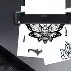 ZENWIRE Termalni Papir Za Tetovaže Za Termalni Tiskalnik A4 List 100 Kosov Zenwire