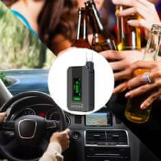 ZENWIRE Ai Professional Elektrokemijski Policijski Alkotest Brez Ustnika 6X Zenwire D1000 Ustniki