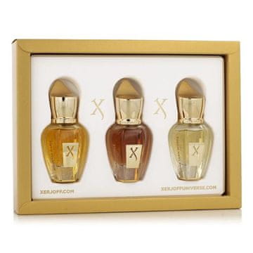 XERJOFF Discovery Set IV Set parfum Pikovaya Dama 15 ml + parfum La Capitale 15 ml + parfumska voda More Than Words 15 ml unisex
