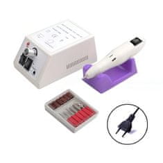 LIVEFY Nail Drill električni brusilnik za nohte 10W, bela