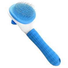 MG Brush samočistilna krtača za dlako, modra